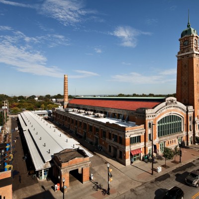 Ohio City's West Side Market, as seen through the lens of Barney Taxel.